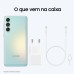 Celular Samsung Galaxy M55 5G 256GB, 8GB RAM, Câmera Traseira Tripla de 50MP e Selfie de 50MP, Bateria de 5.000 mAh, Tela Super AMOLED 6.6"Verde Claro